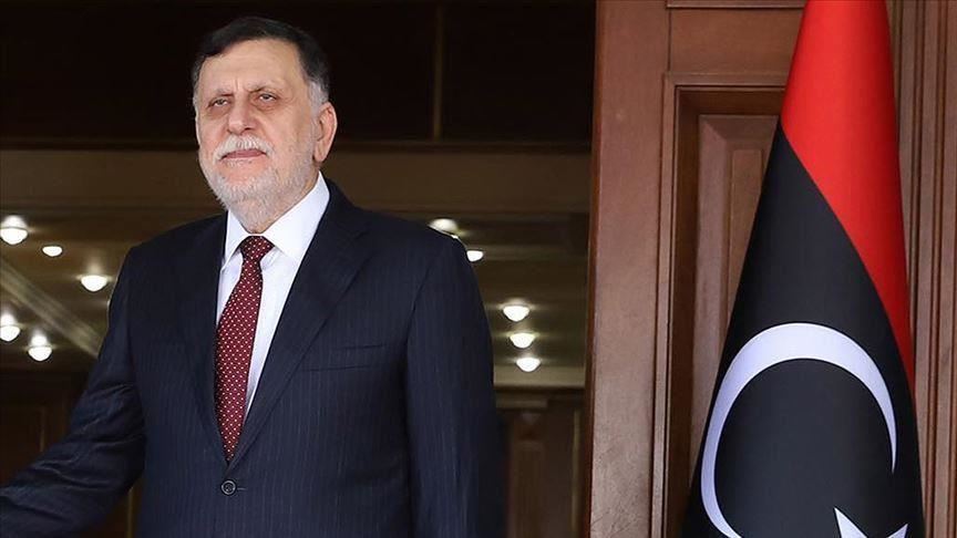 السراج لميركل: لا حل عسكري للأزمة في ليبيا