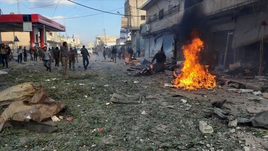 سوريا.. مقتل مدنيين اثنين بانفجار سيارة مفخخة في رأس العين