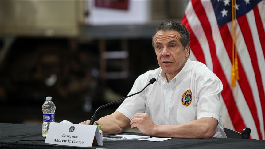 New York governor urges protestors to get COVID-19 test