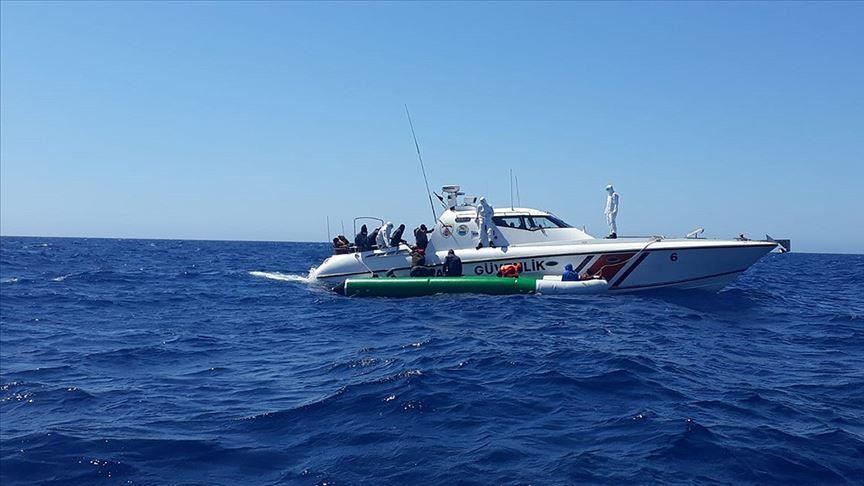Turkey rescues boat carrying asylum seekers in Aegean