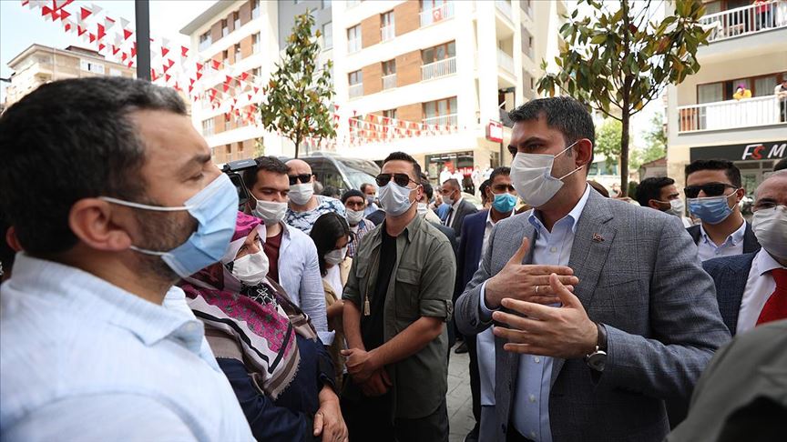 Bakan Kurum Kartal Da Kentsel Donusum Calismalarinin Yapildigi Bolgeyi Inceledi