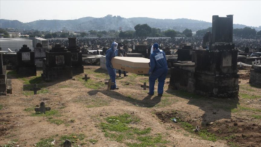 Brasil registra 27.000 casos nuevos de COVID-19 y 904 muertes en un día