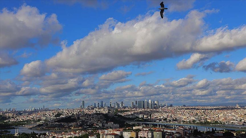 Marmara Bölgesi'nde parçalı ve az bulutlu hava bekleniyor