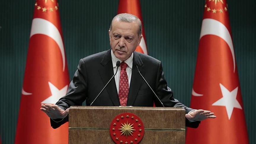 Turkish president reiterates support for Libyan gov't