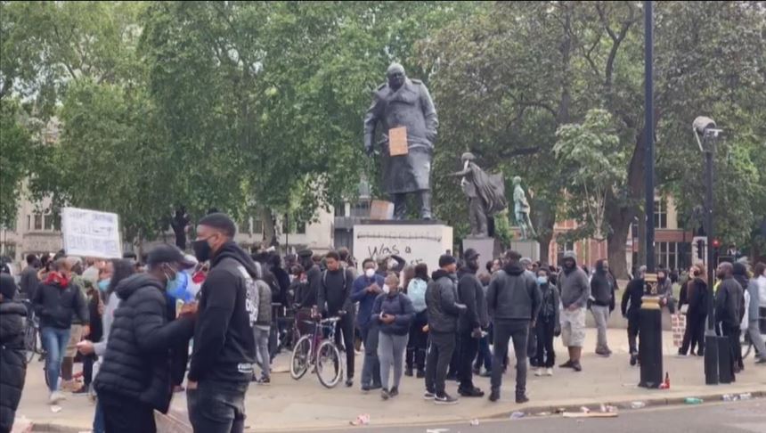 London landmarks under review amidst racism row