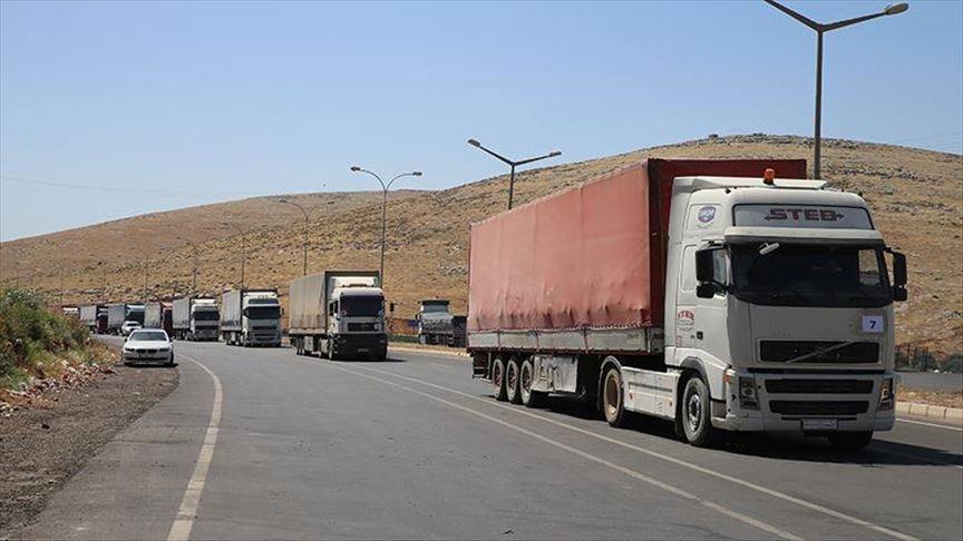 UN dispatches 57 trucks carrying aid to Idlib, Syria