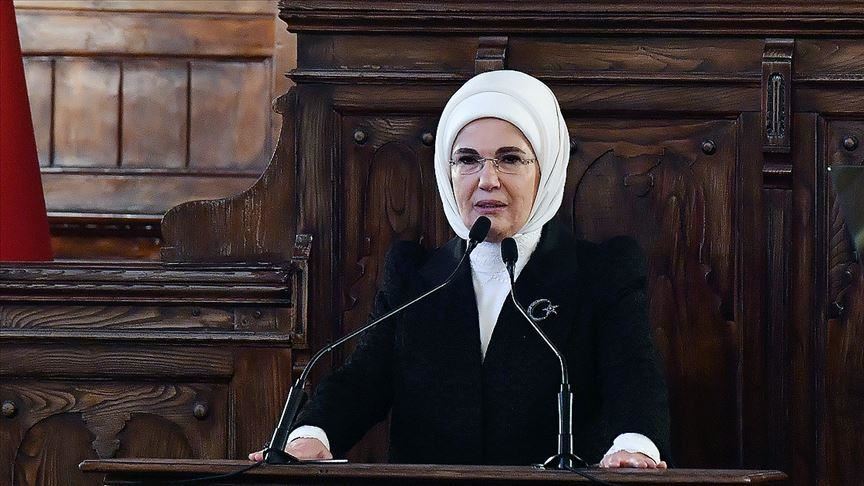 First lady marks Turkish Red Crescent's 152nd year