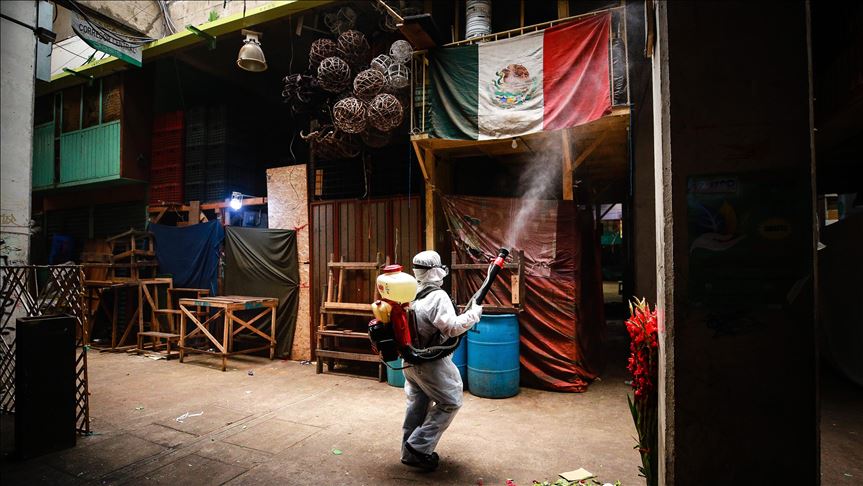 Mexico reports 587 more COVID-19 deaths