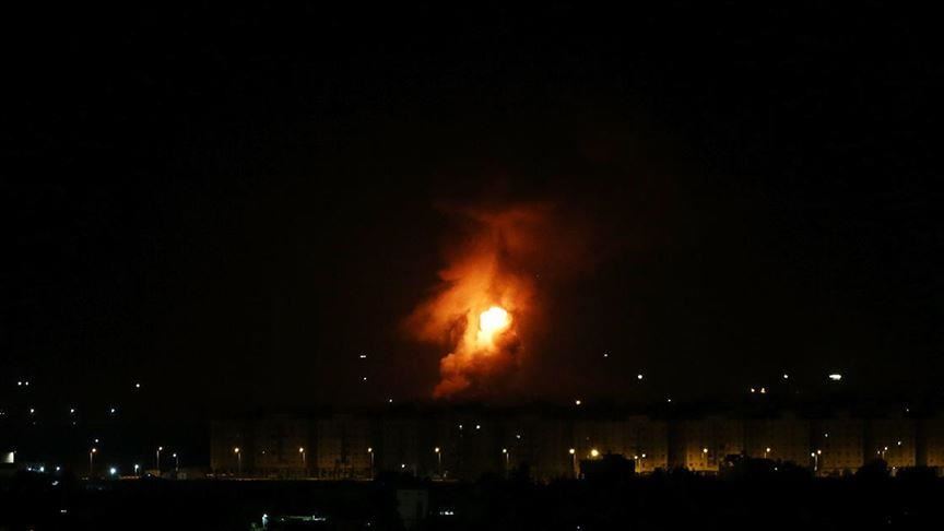 Израиль атаковал объекты ХАМАС в Газе