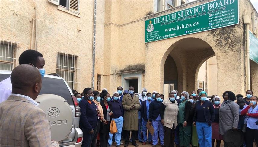 Zimbabwe: Healthcare workers walk out over wage cuts