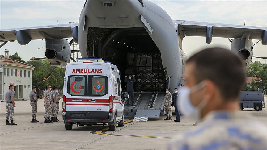 Türkiye ikinci kez Çad'a tıbbi yardım malzemesi gönderdi