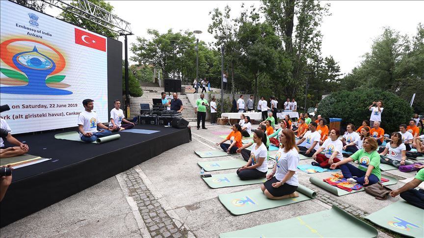 Indian mission to Turkey to mark International Yoga Day