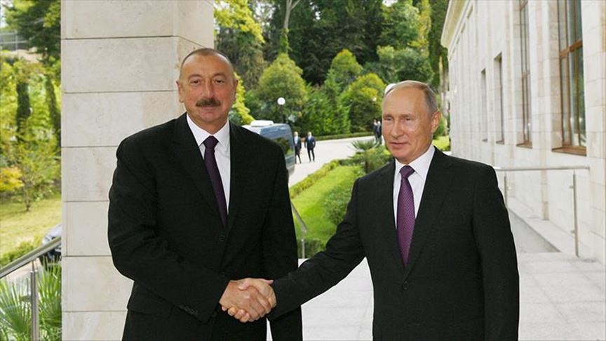 Russian, Azerbaijani presidents hold phone talk