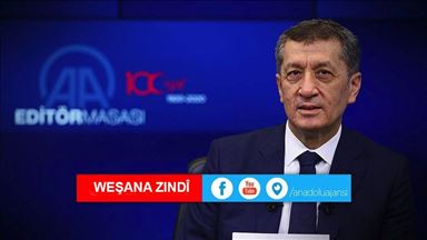 Wezîrê Perwerdeya Neteweyî Selçuk mêvanê Maseya Edîtoran a AAyê ye