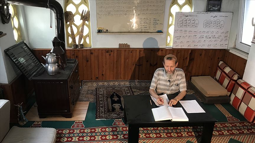 İşçi emeklisi Lokman amcanın Kur'an aşkı