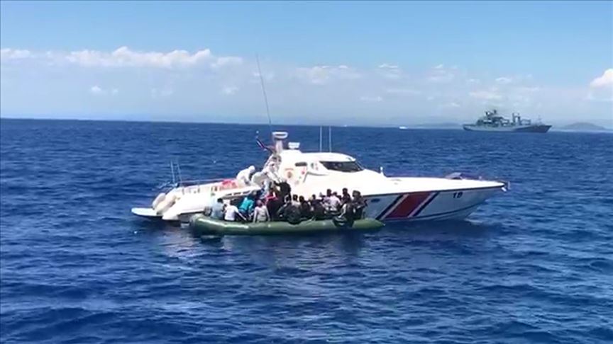 Turkish coast guard rescues 56 asylum seekers