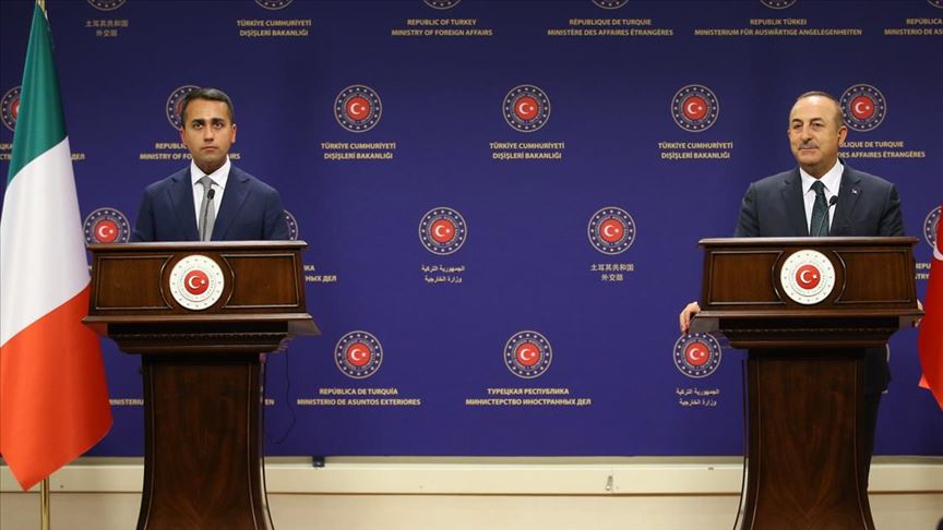 Dışişleri Bakanı Çavuşoğlu: İtalya ile Libya'da kalıcı barış için çalışmaya devam edeceğiz