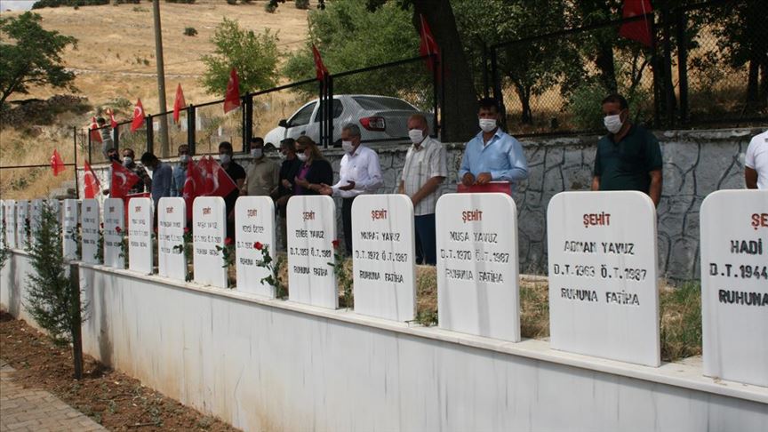 Terör örgütü PKK'nın Pınarcık katliamı unutulmuyor