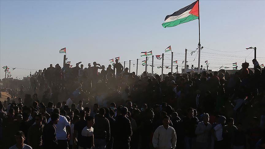 Gazans protest Israeli plan to annex West Bank