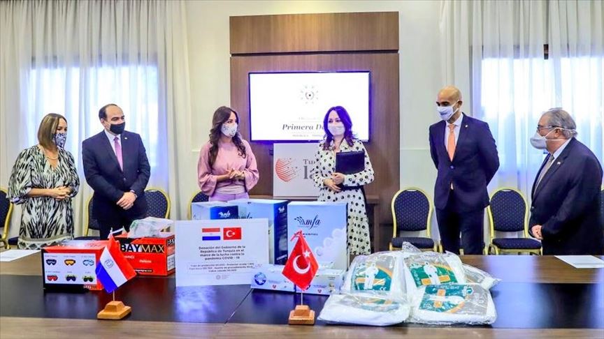 Paraguay receives Turkish coronavirus aid