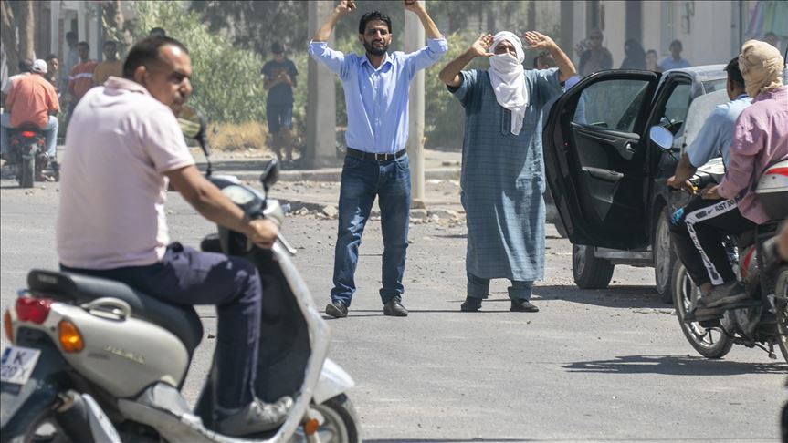 Tunisie : Manifestations exigeant la libération du porte-parole du "Sit-in d’El-Kamour"