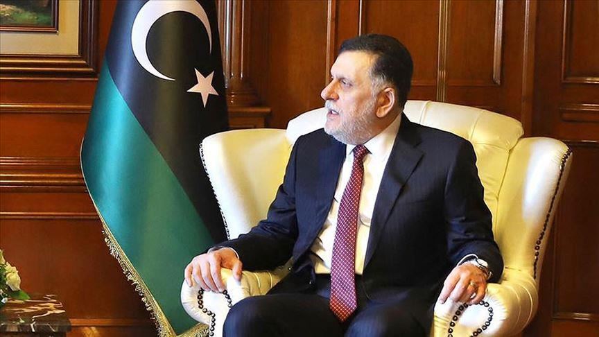 Libyan premier Sarraj meets Italian foreign minister