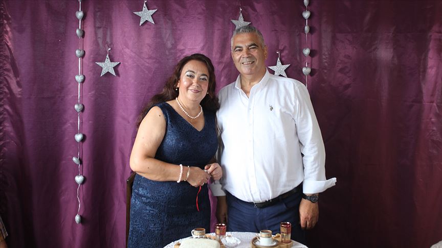 Gençken evlenemeyen çift ömürlerinin ikinci baharında birbirlerine kavuştu