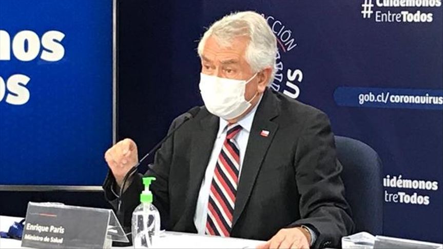 Ministro de Chile habla de 'leve mejoría' con un 14% menos de casos confirmados por COVID-19