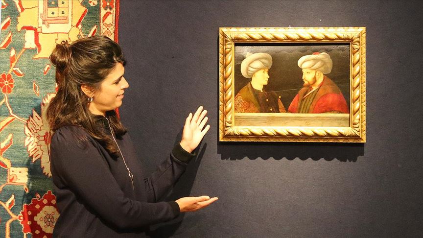 Fatih Sultan Mehmet'in portresi Londra'da 770 bin sterline satıldı