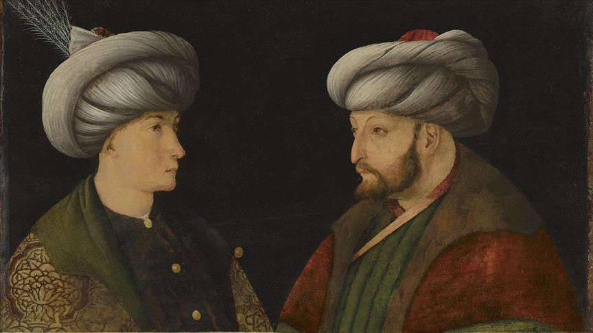 Fatih Sultan Mehmet In Portresi Istanbul A Donuyor