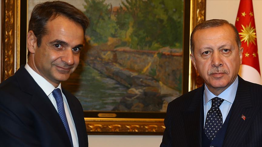 Cumhurbaşkanı Erdoğan, Yunanistan Başbakanı  Miçotakis ile telefonda görüştü