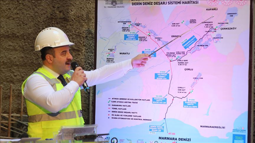 Sanayi ve Teknoloji Bakanı Mustafa Varank: İlk defa Türkiye'de bir projeyi yerli makineyle bitirmiş oluyoruz