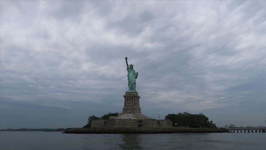 Kip slobode u New Yorku ostao pust zbog pandemije