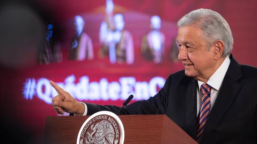 M xico cientos de personas protestan en contra de L pez Obrador