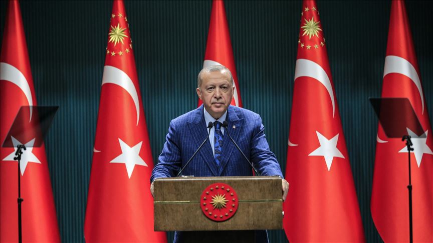 Erdoğan: Ekonomia e Turqisë është "në një periudhë të fuqishme të rimëkëmbjes"