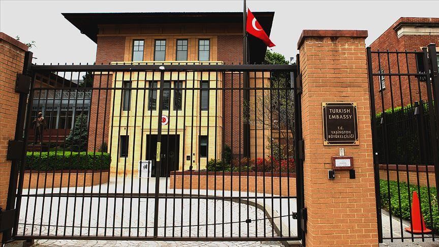 Turkey denounces attack on Ataturk's statue in US