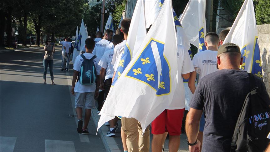 Godišnjica deblokade Mostara: Šezdeset učesnika na maršu od Sjevernog logora do Vrapčića 