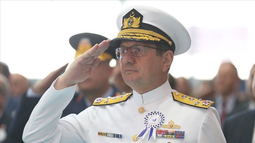 طرابلس.. قائد القوات البحرية التركي يلتقي رئيس الأركان الليبي
