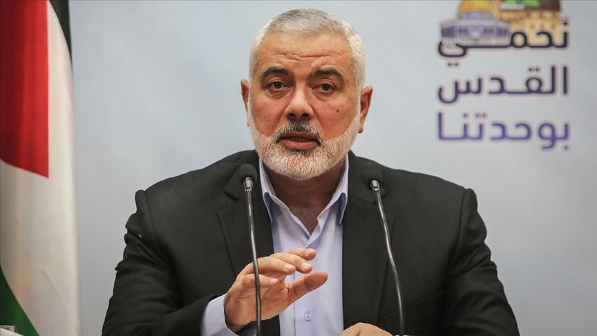 Hamas Lideri Heniyye: Filistin'in içeride ve dışarıda milli birliğini sağlamaya yönelik çalışmalara başladık