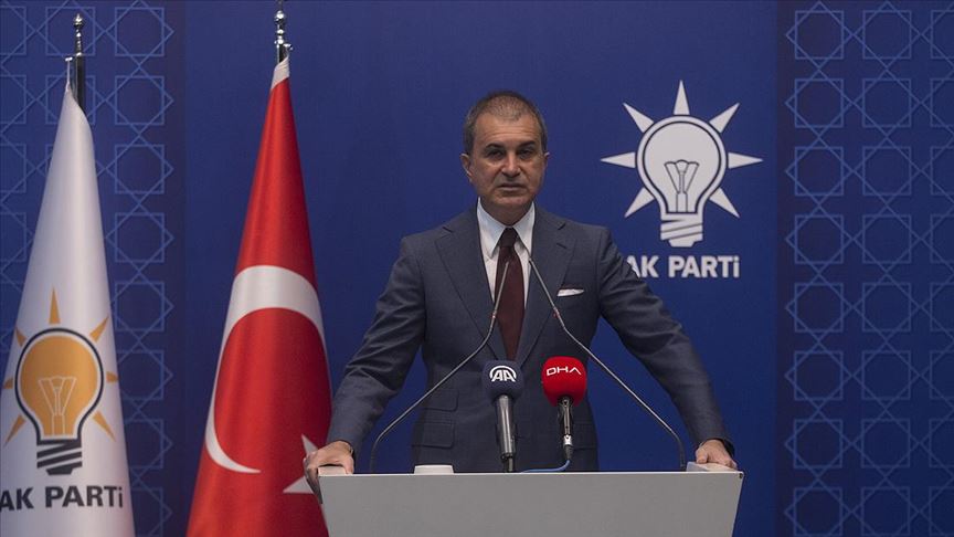 AK Parti Sözcüsü Çelik: Sayın Macron'a ifade etmek isteriz; Libya'da suç işleyen sizsiniz