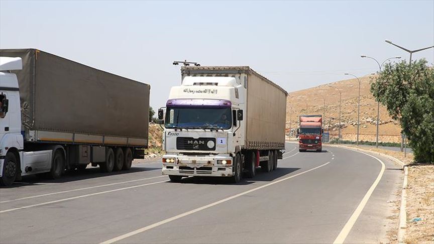 UN sends 39 truckloads of aid to Idlib, Syria