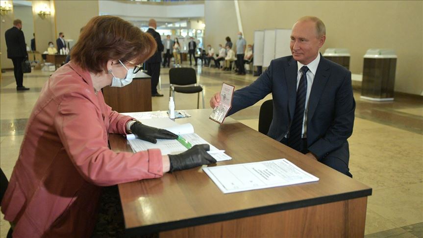 Russia holds main voting day on constitutional changes