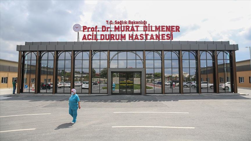 Prof. Dr. Murat Dilmener Acil Durum Hastanesi Kovid-19 yükünü omuzluyor