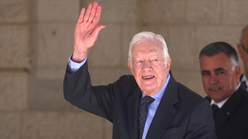 Eski ABD Başkanı Carter'a göre, İsrail'in ilhak girişimi 'toprak gasbı' anlamına geliyor
