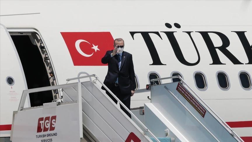 اردوغان در نخستین سفر خارجی خود در دوران کرونایی عازم قطر شد