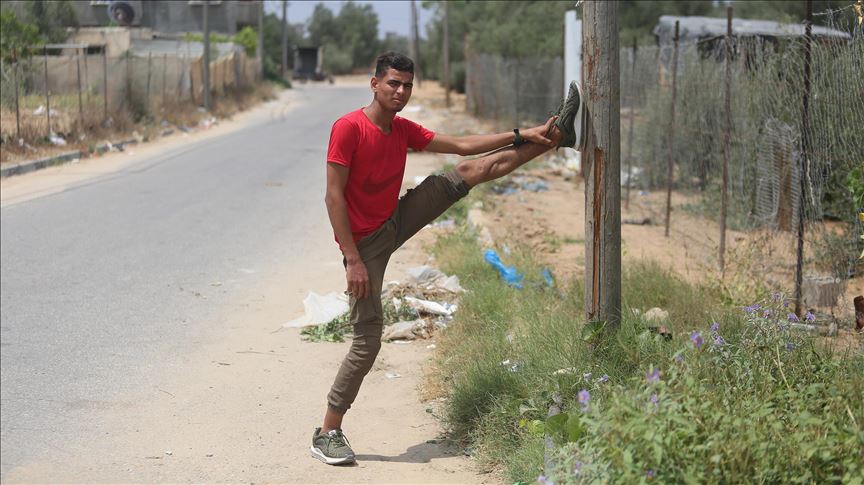 Pemuda Gaza atlet parkour sembuh atas bantuan asosiasi dokter Turki
