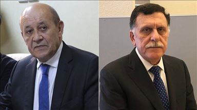 وزیر امور خارجه فرانسه با نخستوزیر لیبی تلفنی گفتوگو کرد