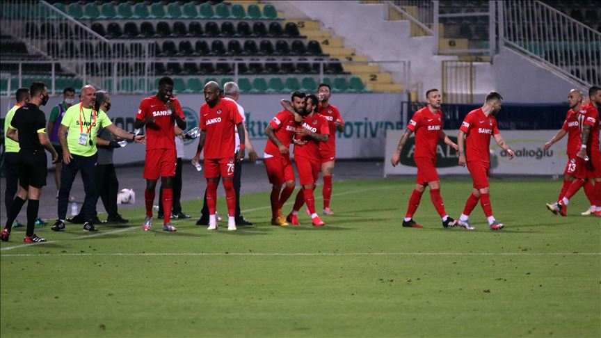 Gaziantep FK deplasmanda kazandı