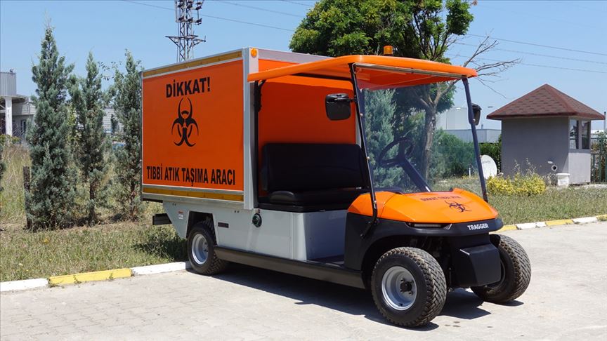 Bursa'da üretilen elektrikli araçlar 'tıbbi atık' toplayacak