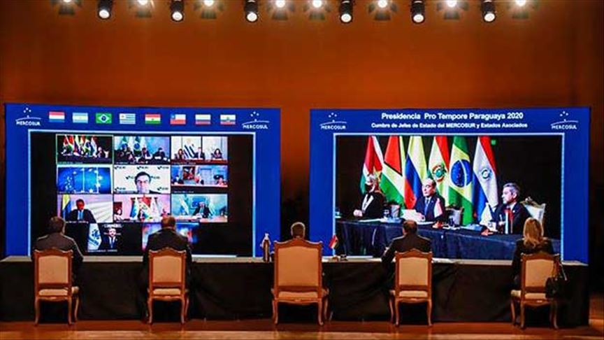Países del Mercosur concluyen cumbre y acuerdan intensificar cooperación para combatir el coronavirus